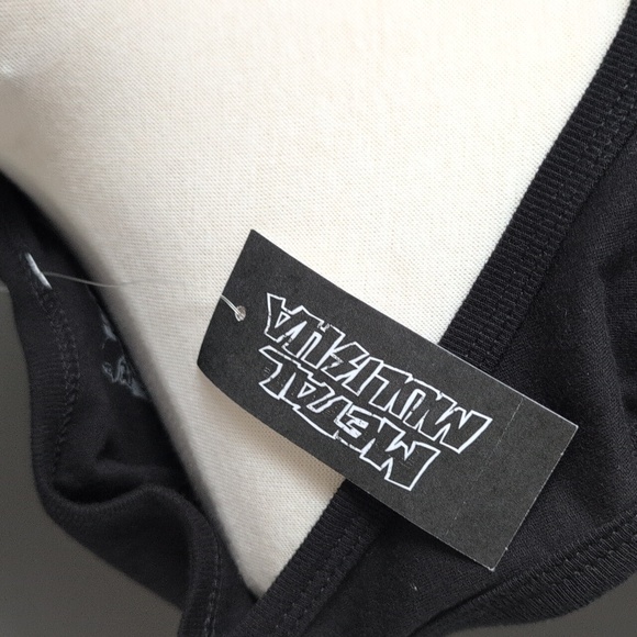 NWT Metal Mulisha Black Tank with Red Skull Design M - Picture 3 of 8